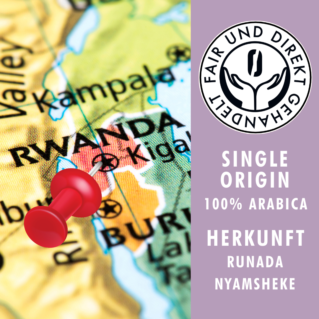 Filterkaffee „Ruanda Kilimbi"