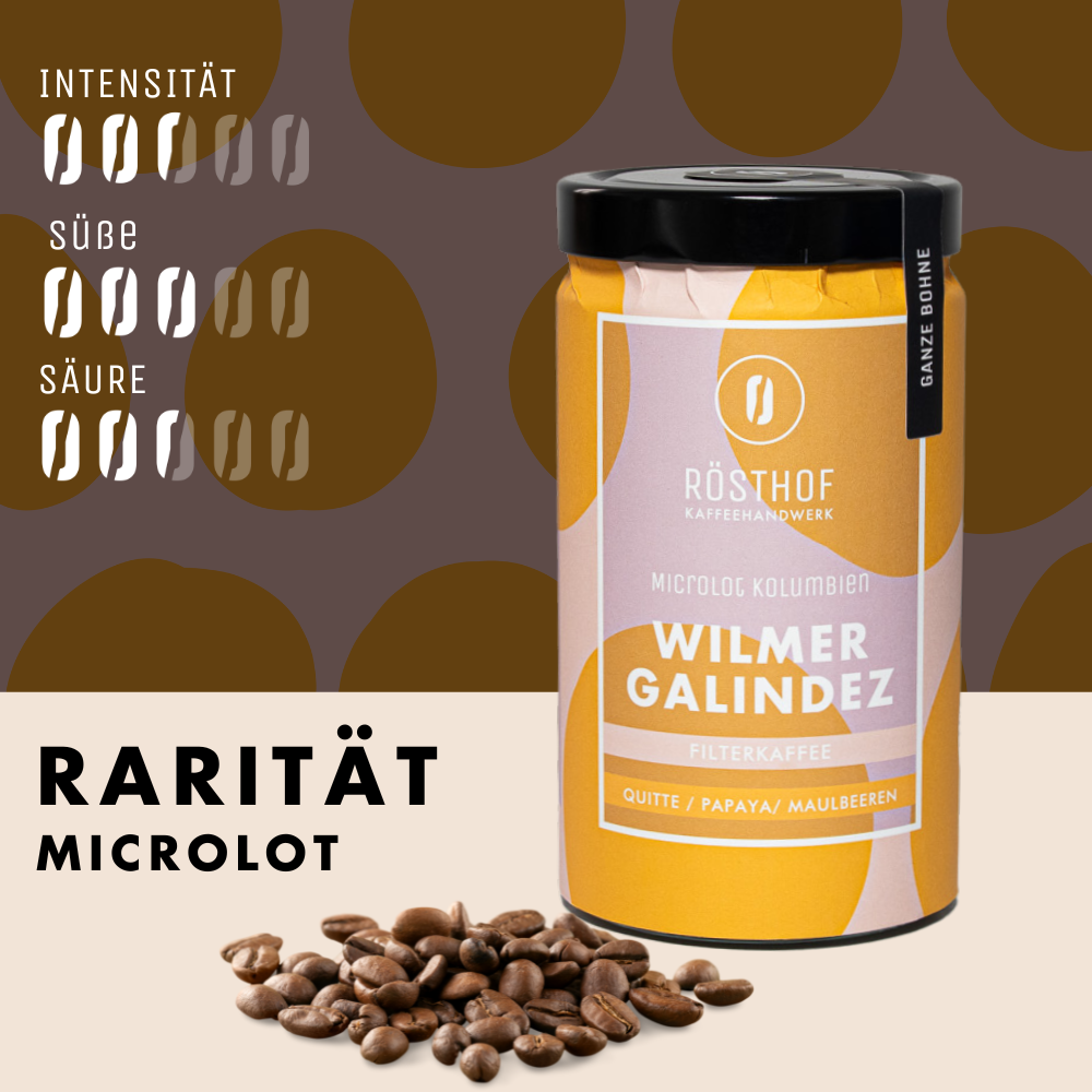 Filterkaffee Wilmer Galindez - Microlot / Rarität