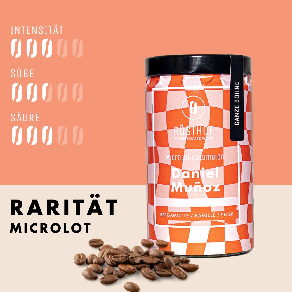 Filterkaffee Daniel Muñoz - Geisha - Microlot / Rarität