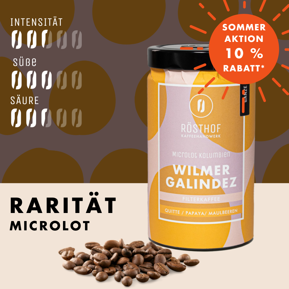 Filterkaffee Wilmer Galindez - Microlot / Rarität