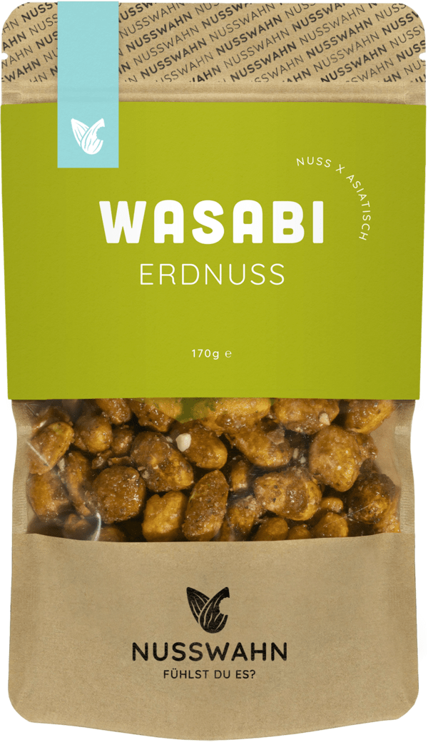 Nusswahn Wasabi Erdnuss